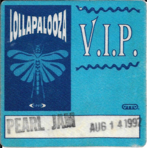 Lallapalooza 92 Guest Pass